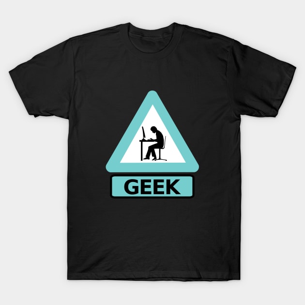 Geek fan art T-Shirt by cypryanus